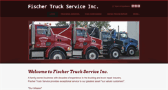 Desktop Screenshot of fischertruckservice.com